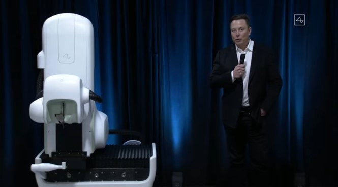 elon musk talking at neuralink demo