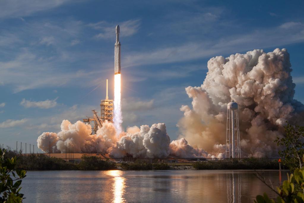 photo of SpaceX Falcon Heavy Rocket Launch