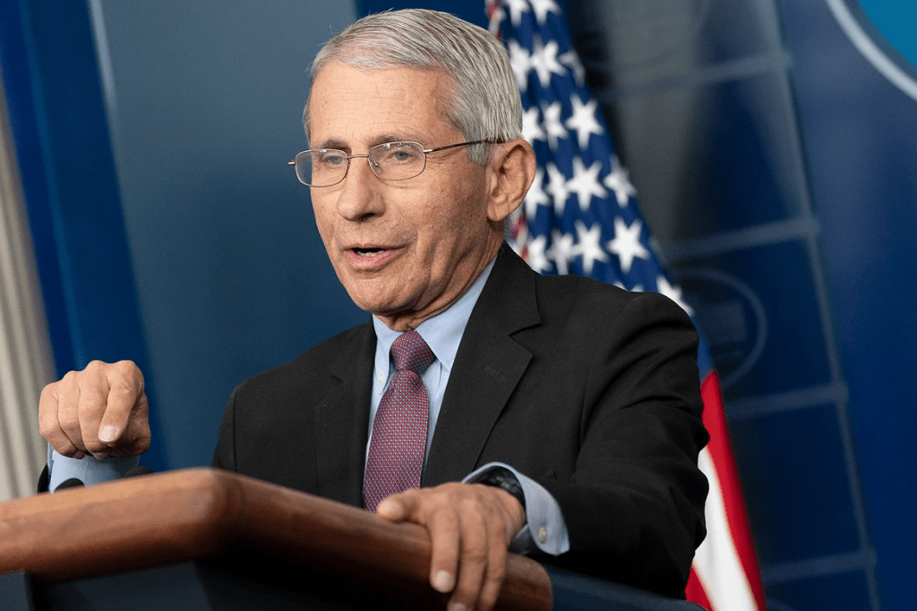 official White House photo of Anthony Fauci