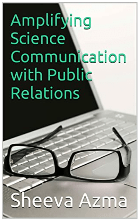 photo of the cover of the eBook version of the book "Amplifying Science Communication with Public Relations"