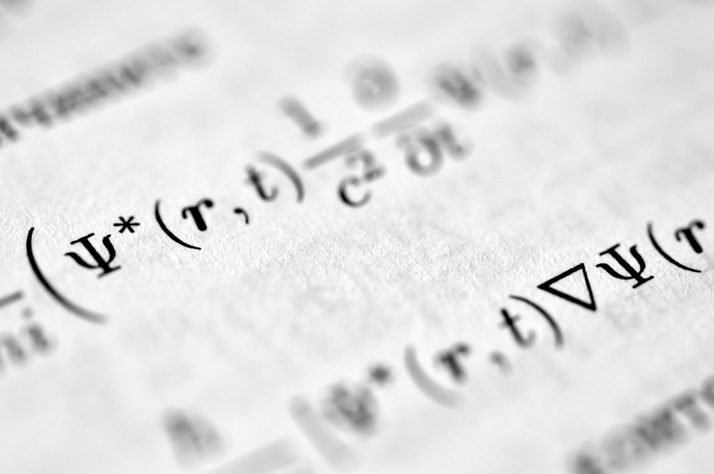 picture of a mathematical equation